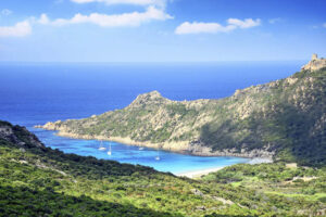 Bay of Roccapina (Cala di Roccapina), Corsica, France